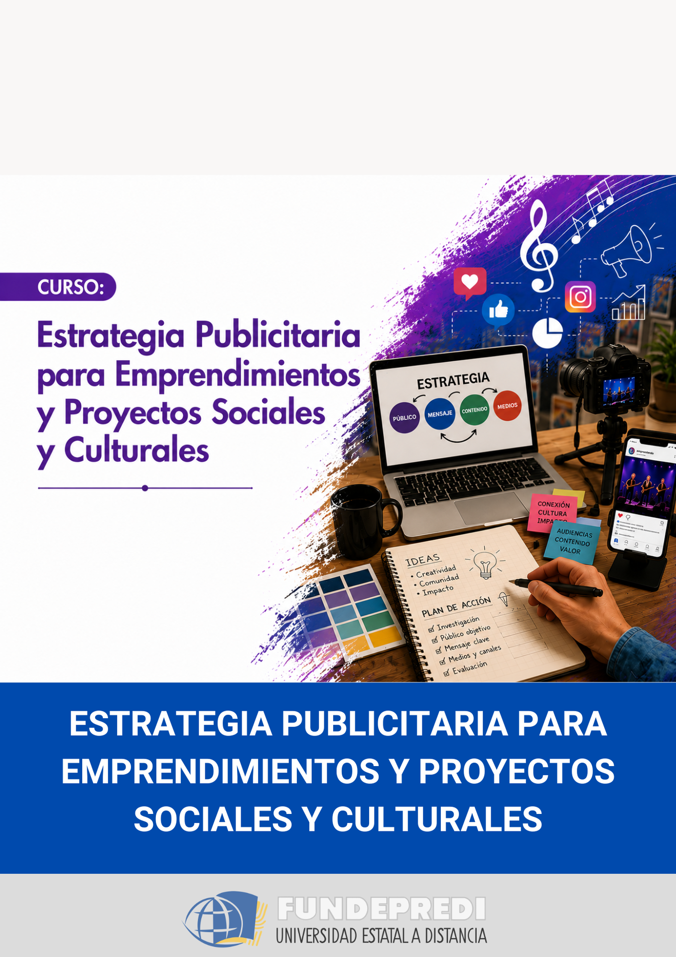Estrategia Publicitaria para Emprendimientos y Proyectos Sociales y Culturales