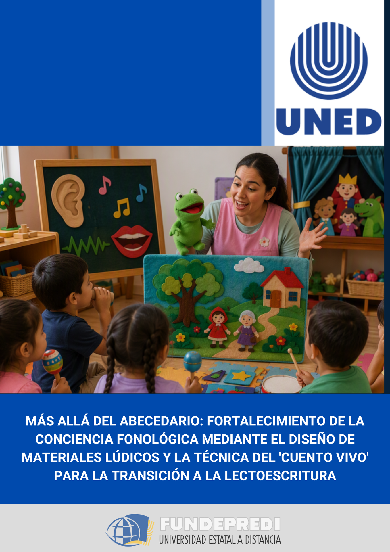 Más allá del abecedario: Fortalecimiento de la conciencia fonológica mediante el diseño de materiales lúdicos y la técnica del 'Cuento Vivo' para la transición a la lectoescritura