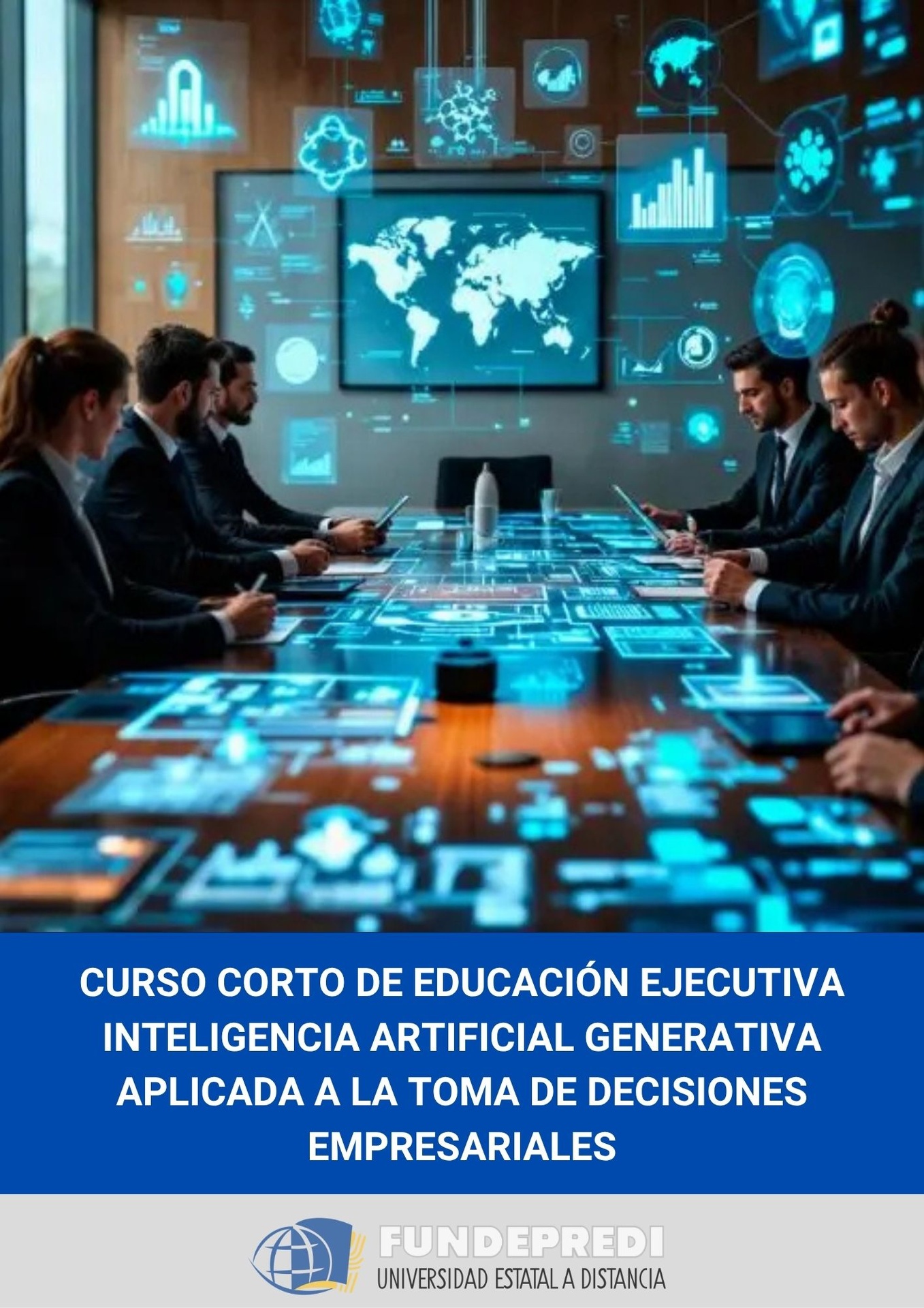 Curso corto de Educación Ejecutiva Inteligencia Artificial Generativa aplicada a la toma de decisiones empresariales